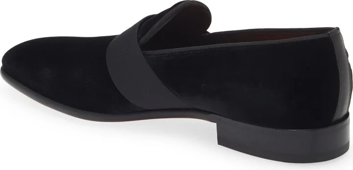 Isomer Velvet & Leather Slip-On Shoe - Image 2