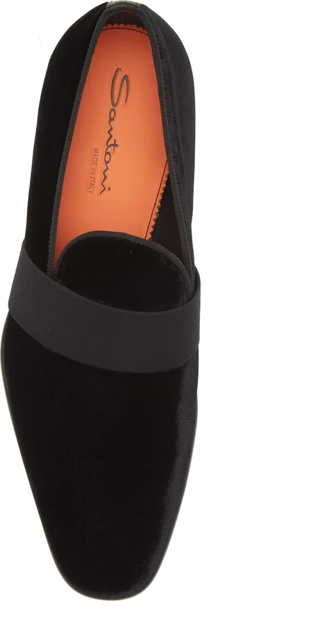 Isomer Velvet & Leather Slip-On Shoe - Image 5