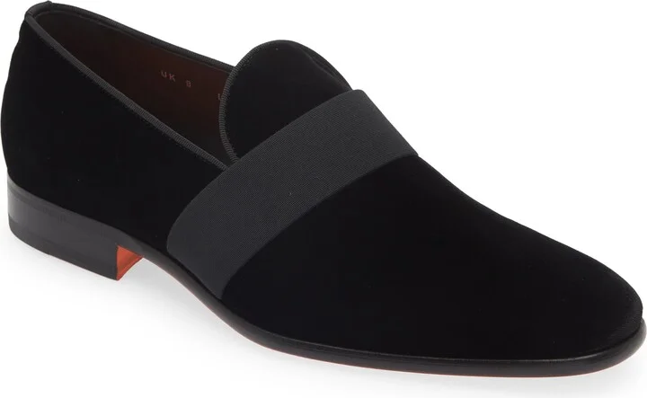 Isomer Velvet & Leather Slip-On Shoe