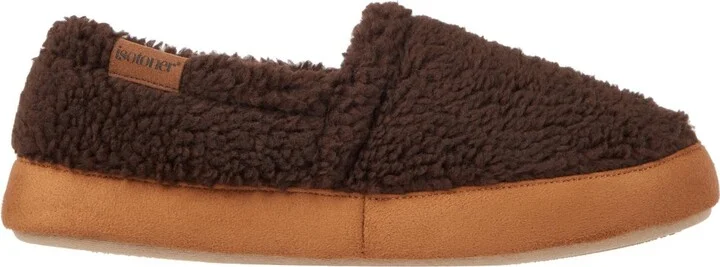 Isotoner Men's Berber Closed Back Slippers - Image 2