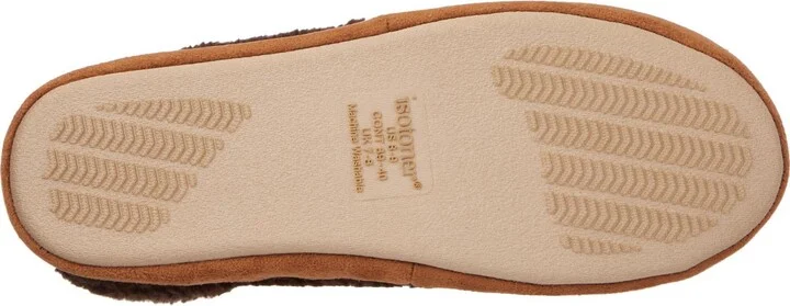 Isotoner Men's Berber Closed Back Slippers - Image 3
