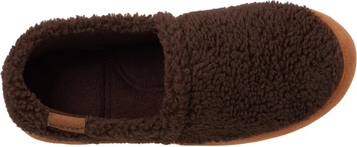 Isotoner Men's Berber Closed Back Slippers - Image 4