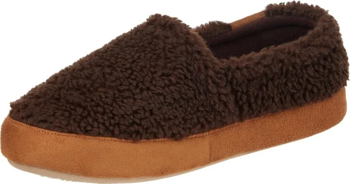 Isotoner Men's Berber Closed Back Slippers - Image 6