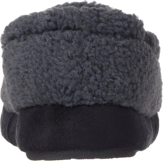 Isotoner Men's Berber Closed Back Slippers - Image 10