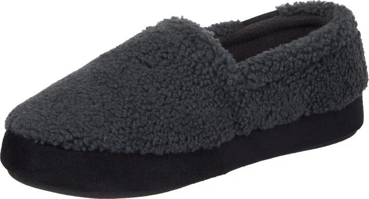 Isotoner Men's Berber Closed Back Slippers - Image 11