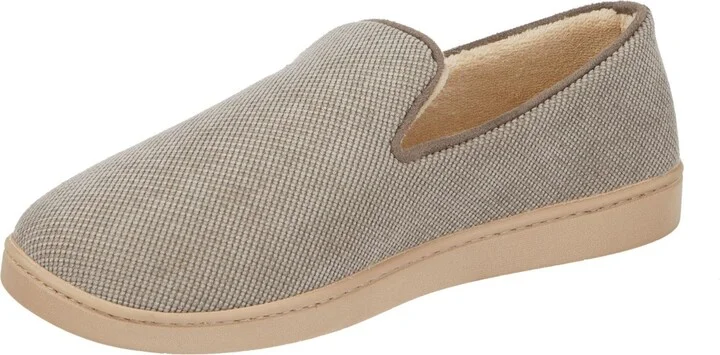 Isotoner Men's Diamond Corduroy Loafers - Image 6