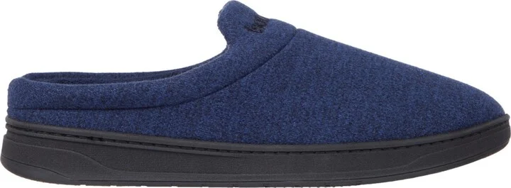 Isotoner Men's Heathered Knit Brady Clog Slippers