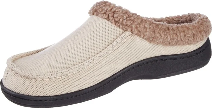Isotoner Men's Lewis Clog Slippers with Memory Foam - Image 11