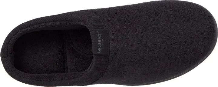 Isotoner Men's Microterry Jake Clog Slippers - Image 3