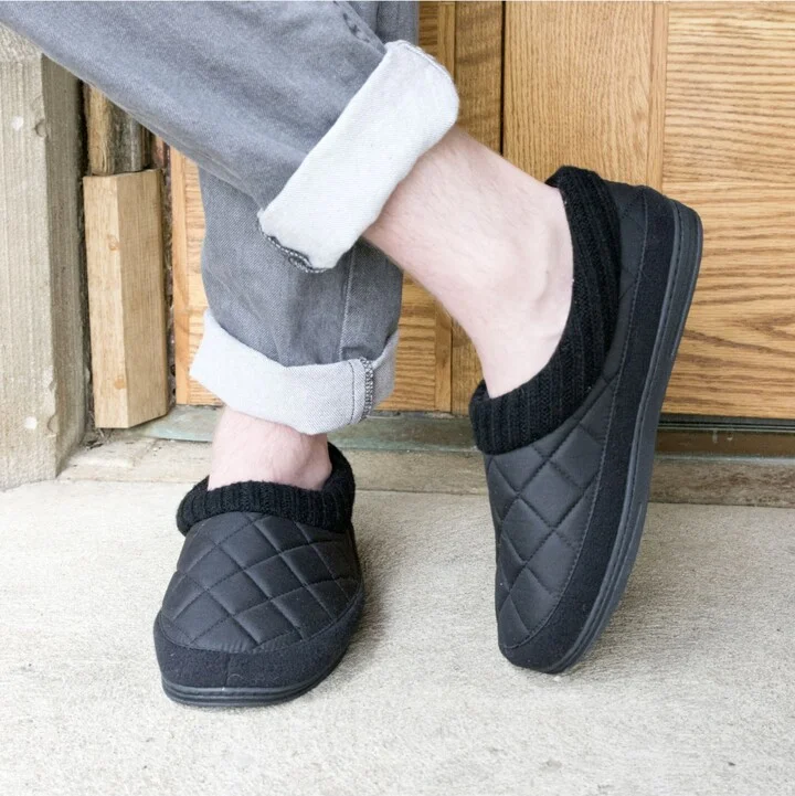 Isotoner Signature Men's Levon Low Boot Slippers - Image 11
