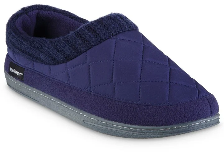 Isotoner Signature Men's Levon Low Boot Slippers
