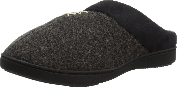 isotoner Women's Microsuede Knit Marisol Hoodback Slippers