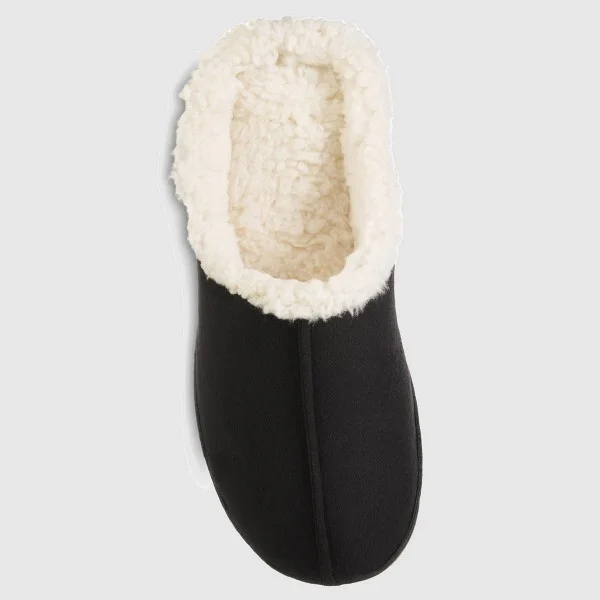Isotoner Women's Rory Microsuede Hoodback Slippers - - Image 4