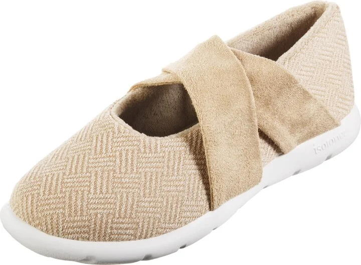 isotoner Zenz Womens Ballerina Slippers