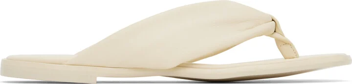 ISSEY MIYAKE SSENSE Exclusive Bridal Capsule Three-Fold Sandals
