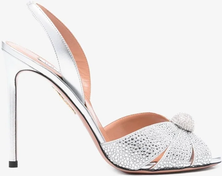 Italian Flirt 105 Crystal-Embellished Sandals