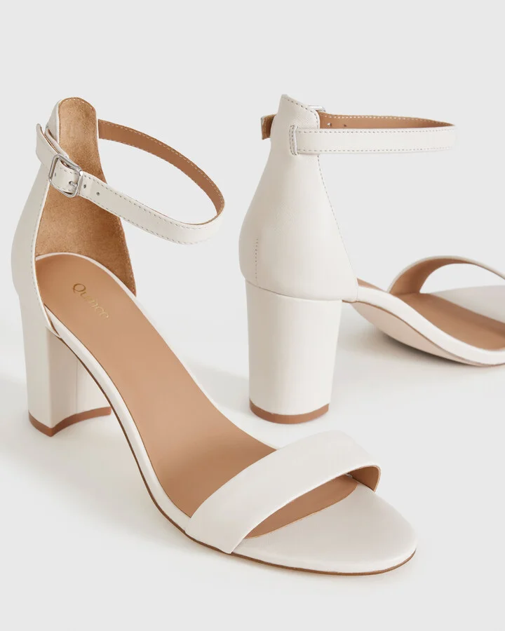 Italian Leather 65mm Block Heel - Image 11