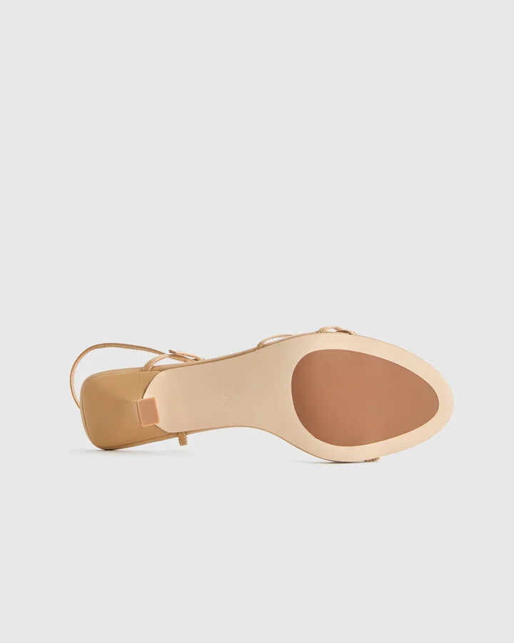 Italian Leather 70mm Strappy Heel - Image 9