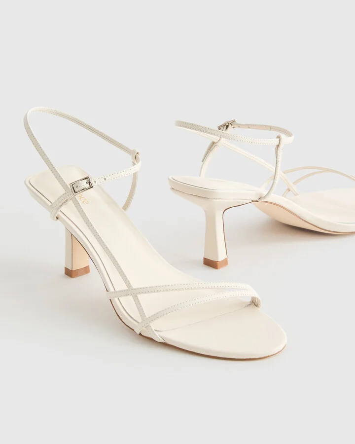 Italian Leather 70mm Strappy Heel - Image 11