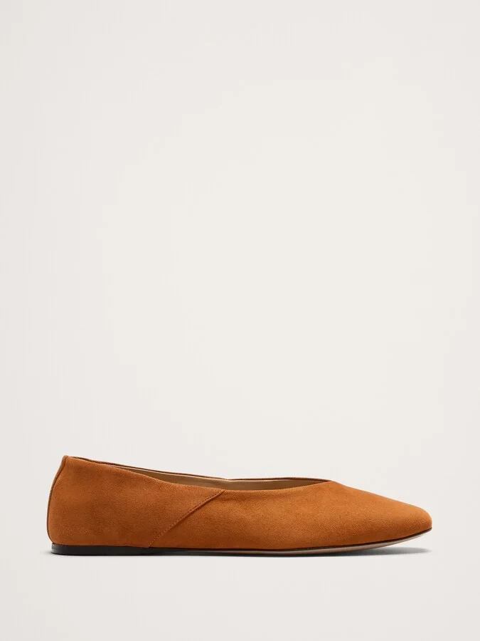 Chestnut Brown Suede
