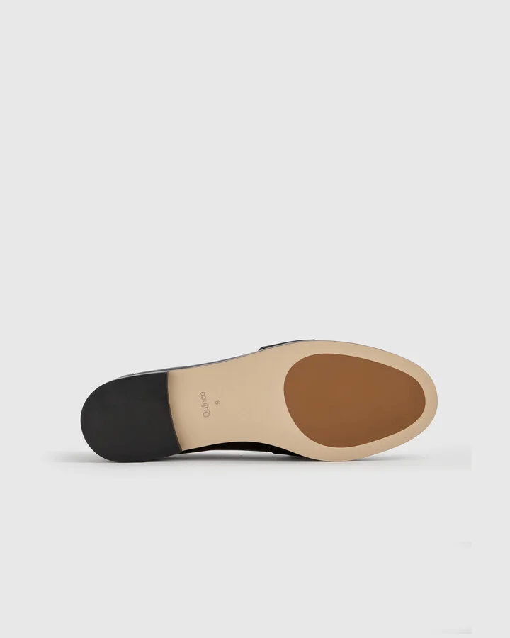Italian Leather Bow Penny Loafer - Image 9
