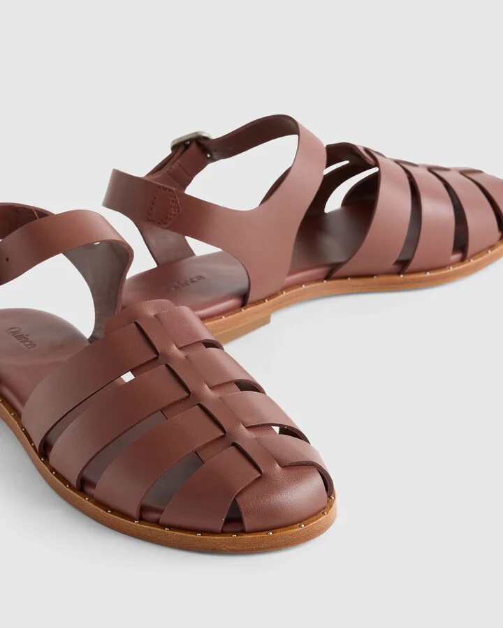 Italian Leather Fisherman Sandal - Image 9