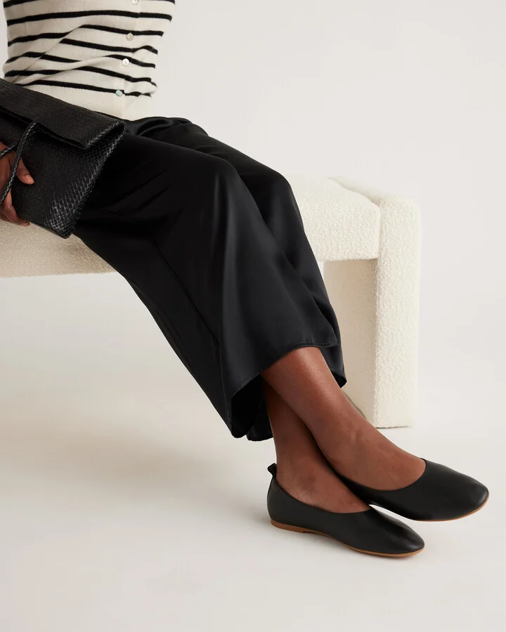 Italian Leather Glove Ballet Flat - Image 2