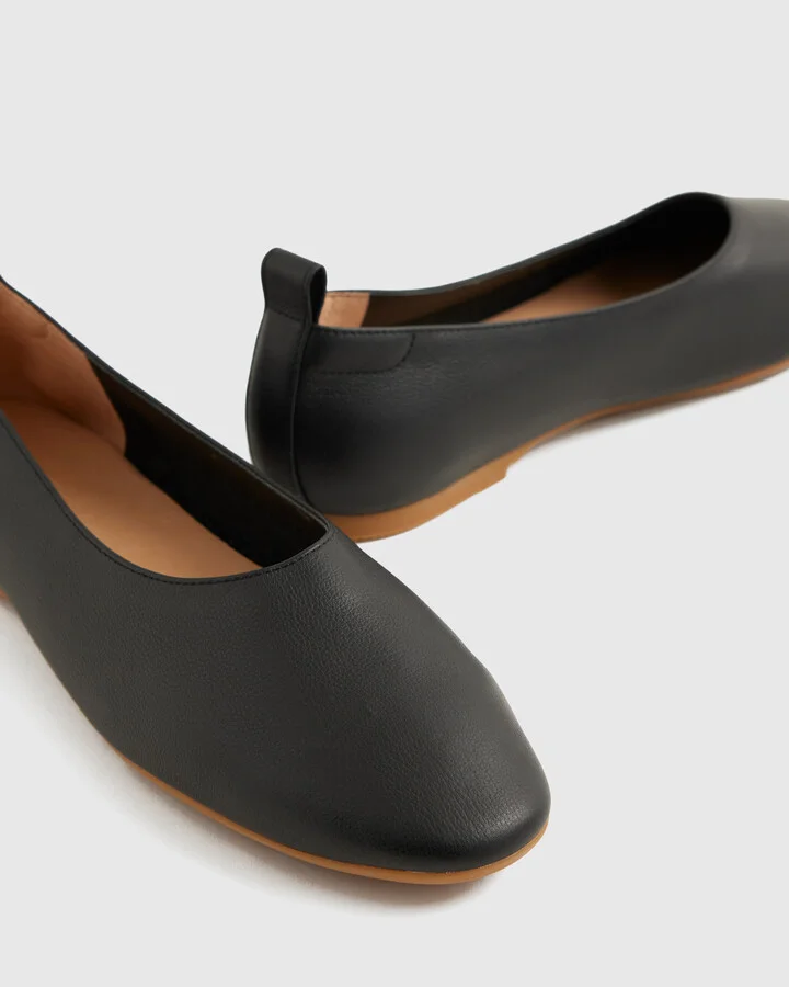 Italian Leather Glove Ballet Flat - Image 3
