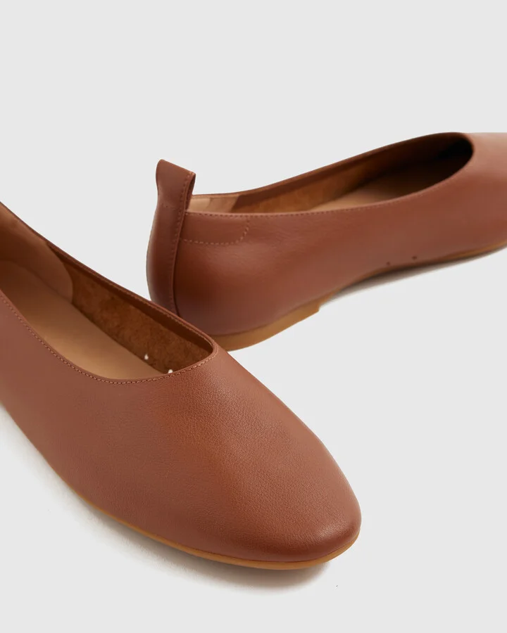 Italian Leather Glove Ballet Flat - Image 11