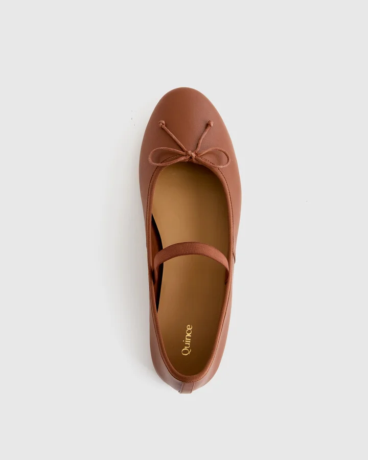 Italian Leather Mary-Jane Ballet Flat - Image 4