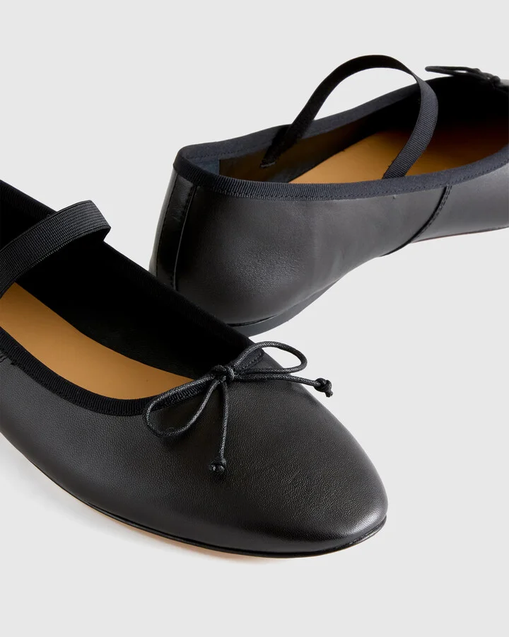 Italian Leather Mary-Jane Ballet Flat - Image 7