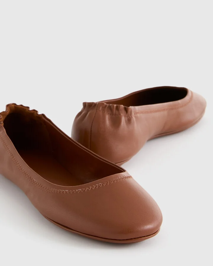 Italian Leather On-The-Go Ballet Flat - Image 6