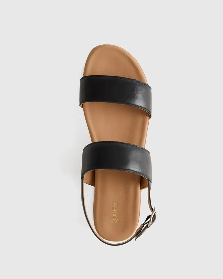 Italian Leather Platform Sandal - Image 4