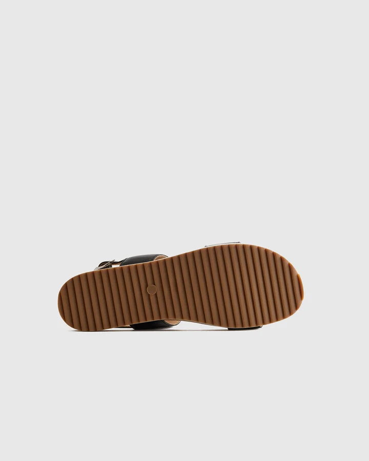 Italian Leather Platform Sandal - Image 5
