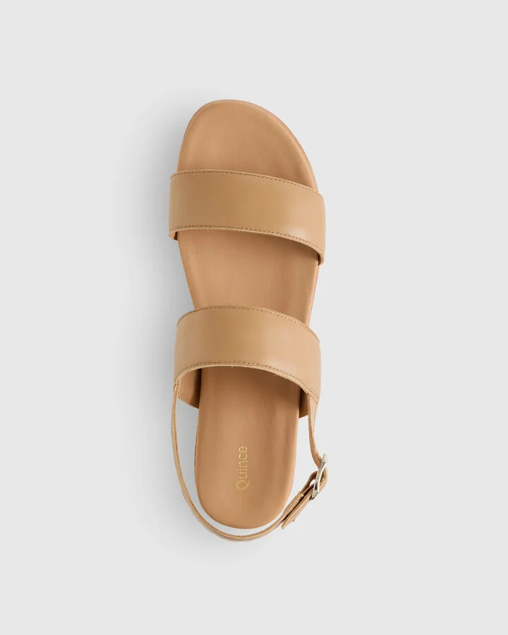 Italian Leather Platform Sandal - Image 7