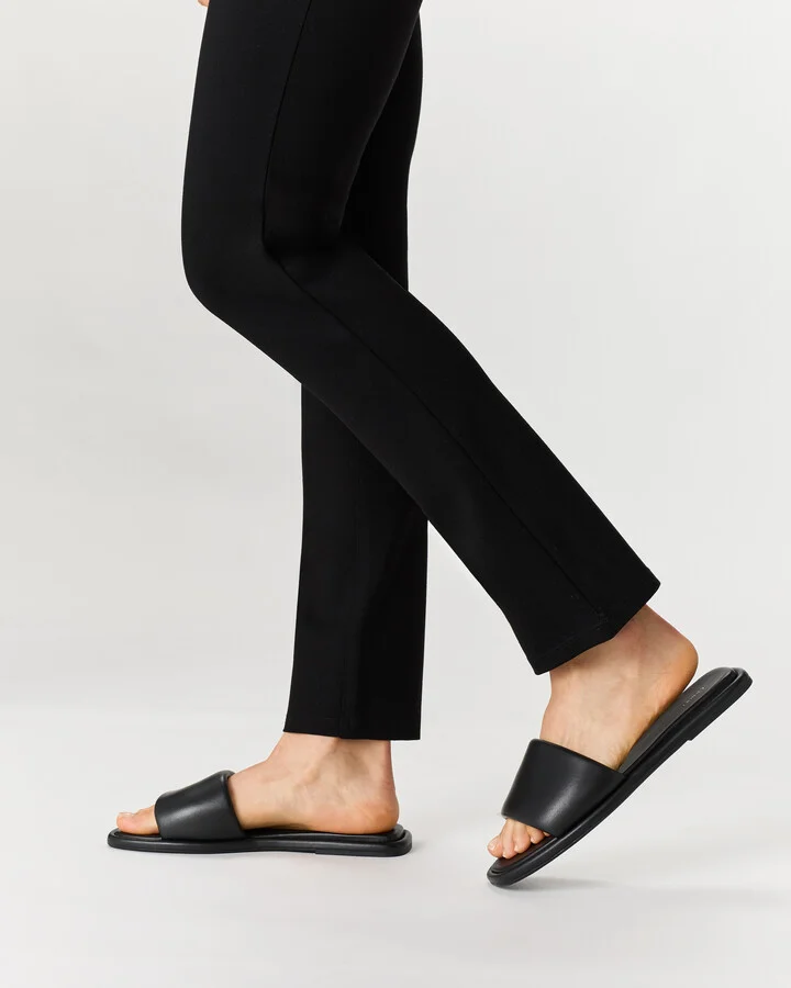 Italian Leather Slide Sandal - Image 4