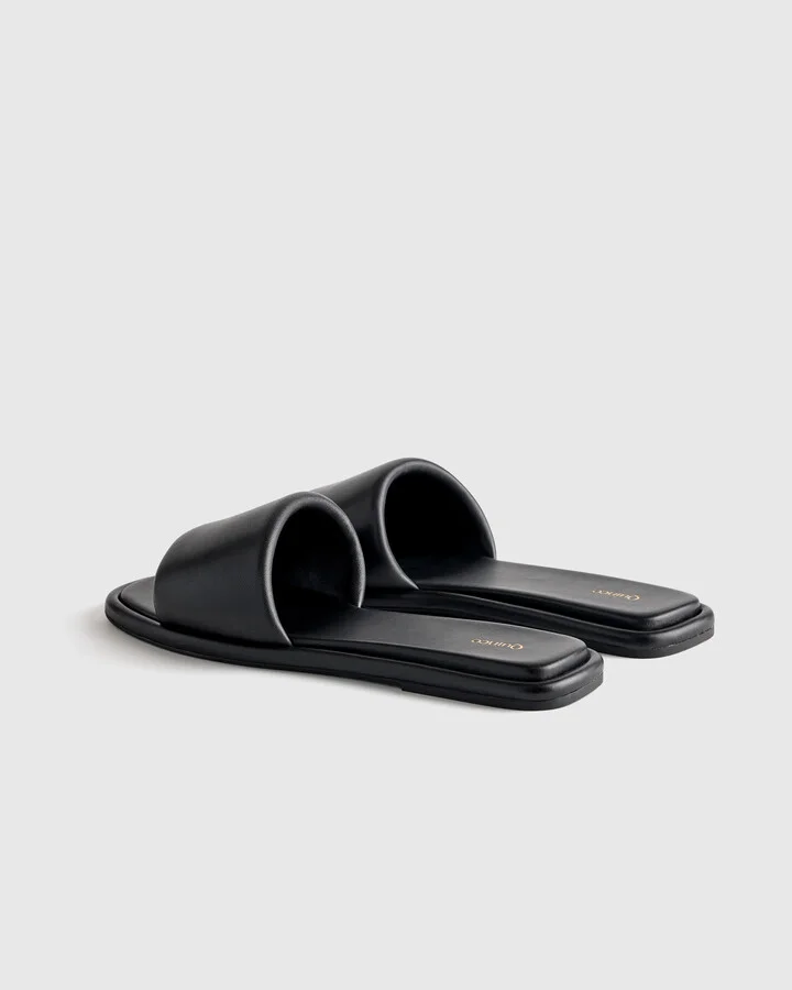 Italian Leather Slide Sandal - Image 6