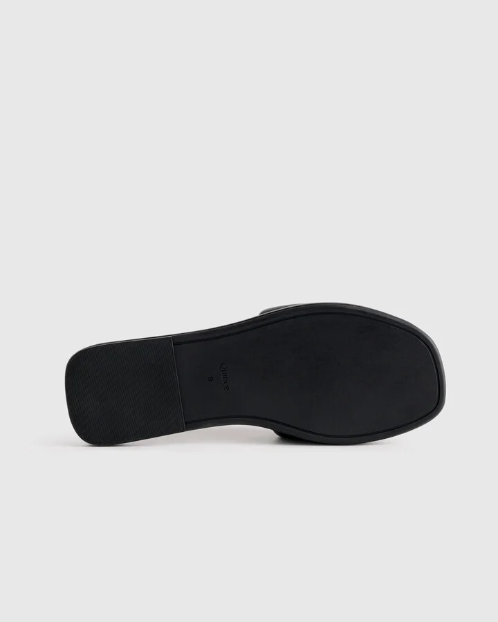 Italian Leather Slide Sandal - Image 7