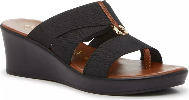 Italian Shoemakers Wide Width Demiri Wedge Sandal