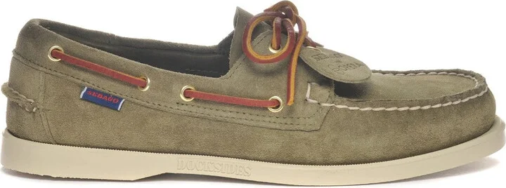 Italian Suede Leather Sebago Moccasins