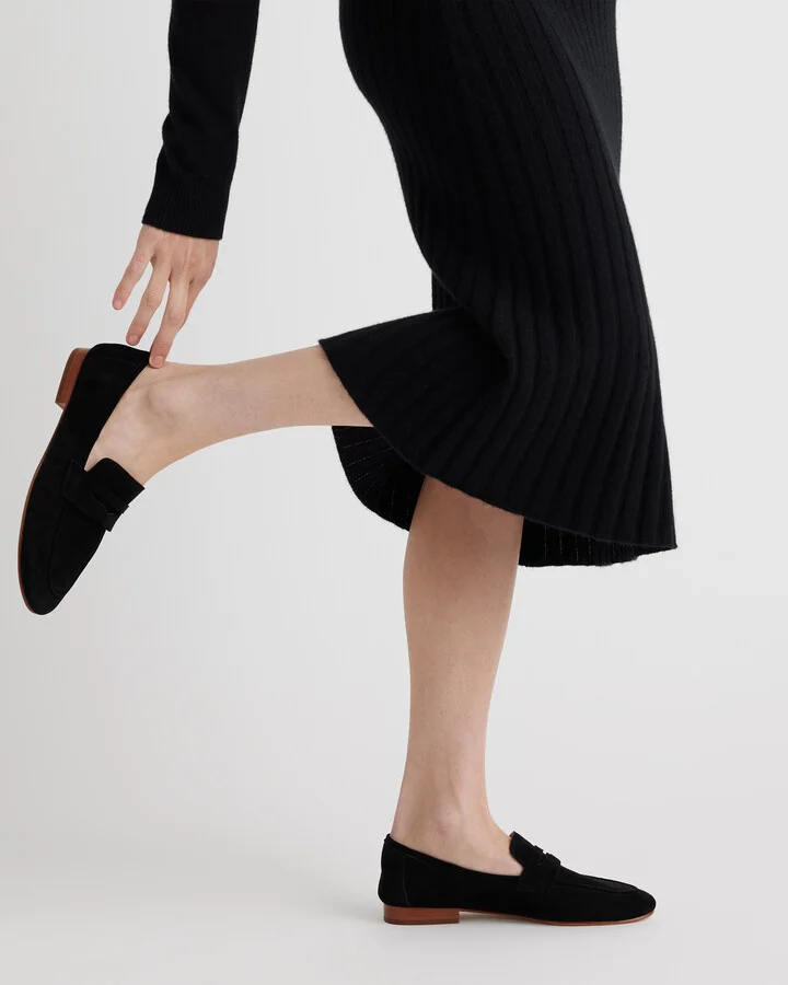 Italian Suede Penny Loafer - Image 2