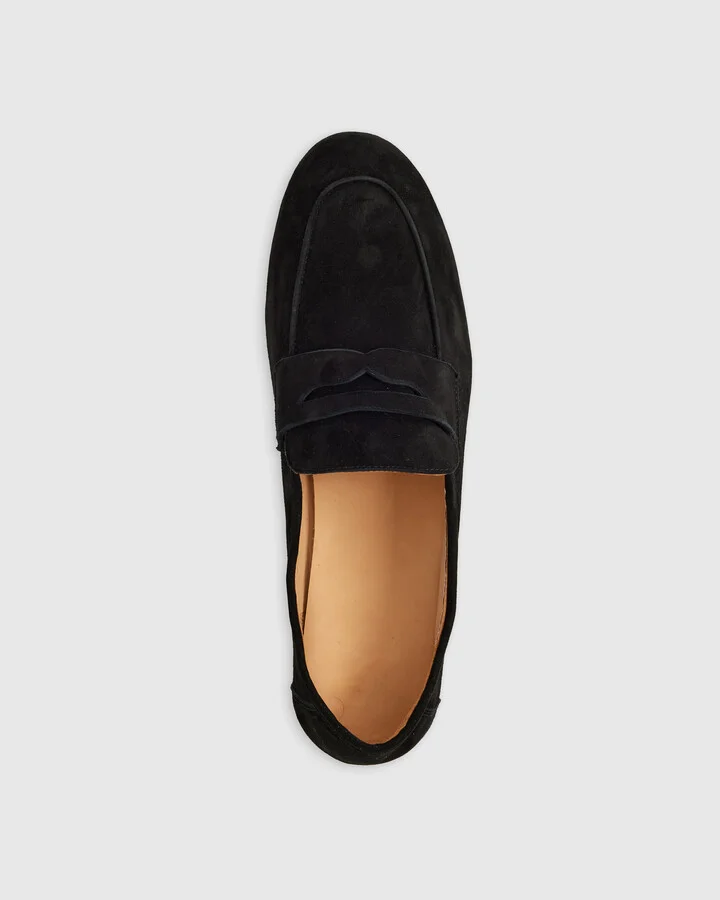 Italian Suede Penny Loafer - Image 4