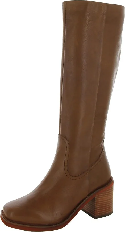 Itinerary Womens Leather Round Toe Knee-High Boots