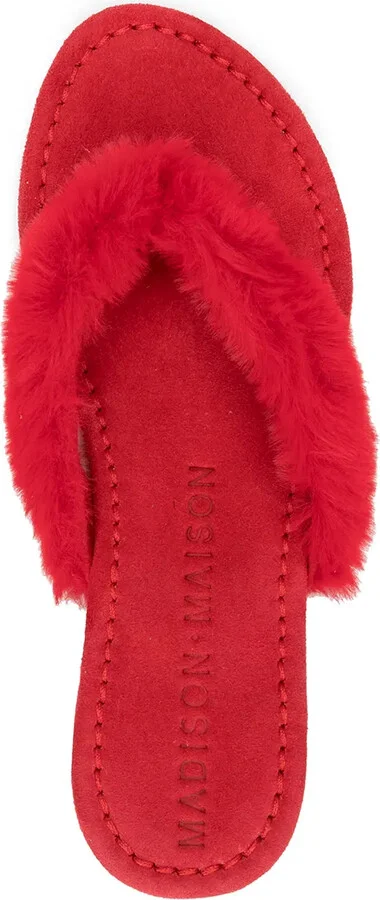 Ivanka artificial fur flip-flops - Image 4