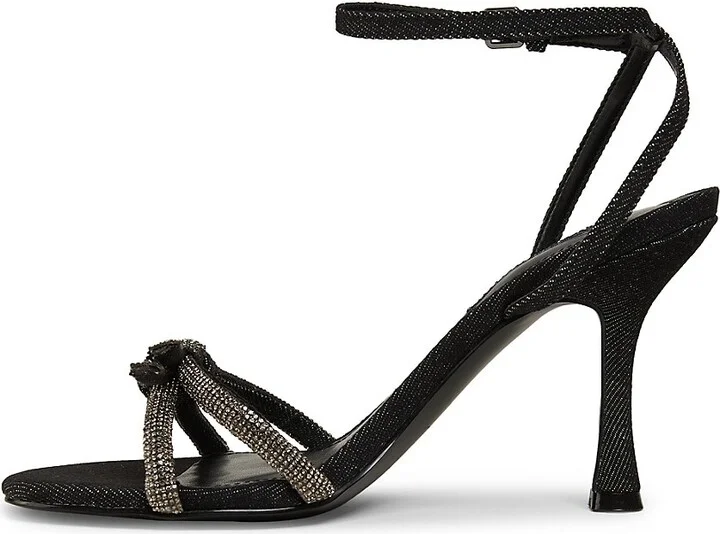 Ivid 90MM Embellished Strap Sandals - Image 4