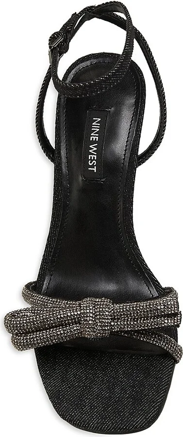 Ivid 90MM Embellished Strap Sandals - Image 5