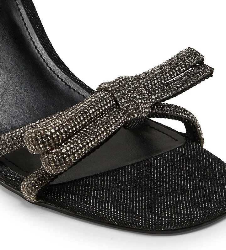 Ivid 90MM Embellished Strap Sandals - Image 6