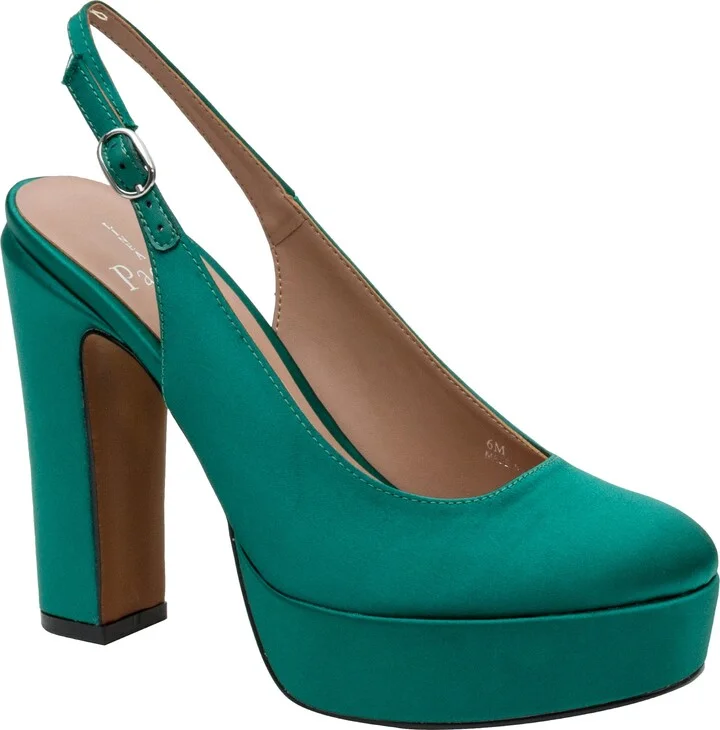 Ivie Slingback Platform Pump