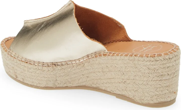 Ivonne Espadrille Platform Wedge Slide Sandal - Image 8