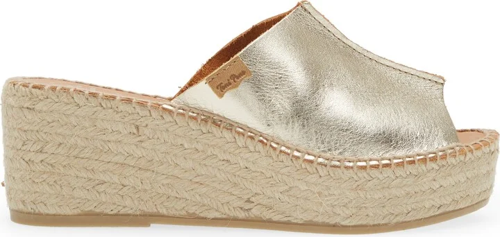 Ivonne Espadrille Platform Wedge Slide Sandal - Image 9